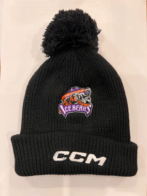 CCM JR ICE BEARS TUQUE OSFA BLK