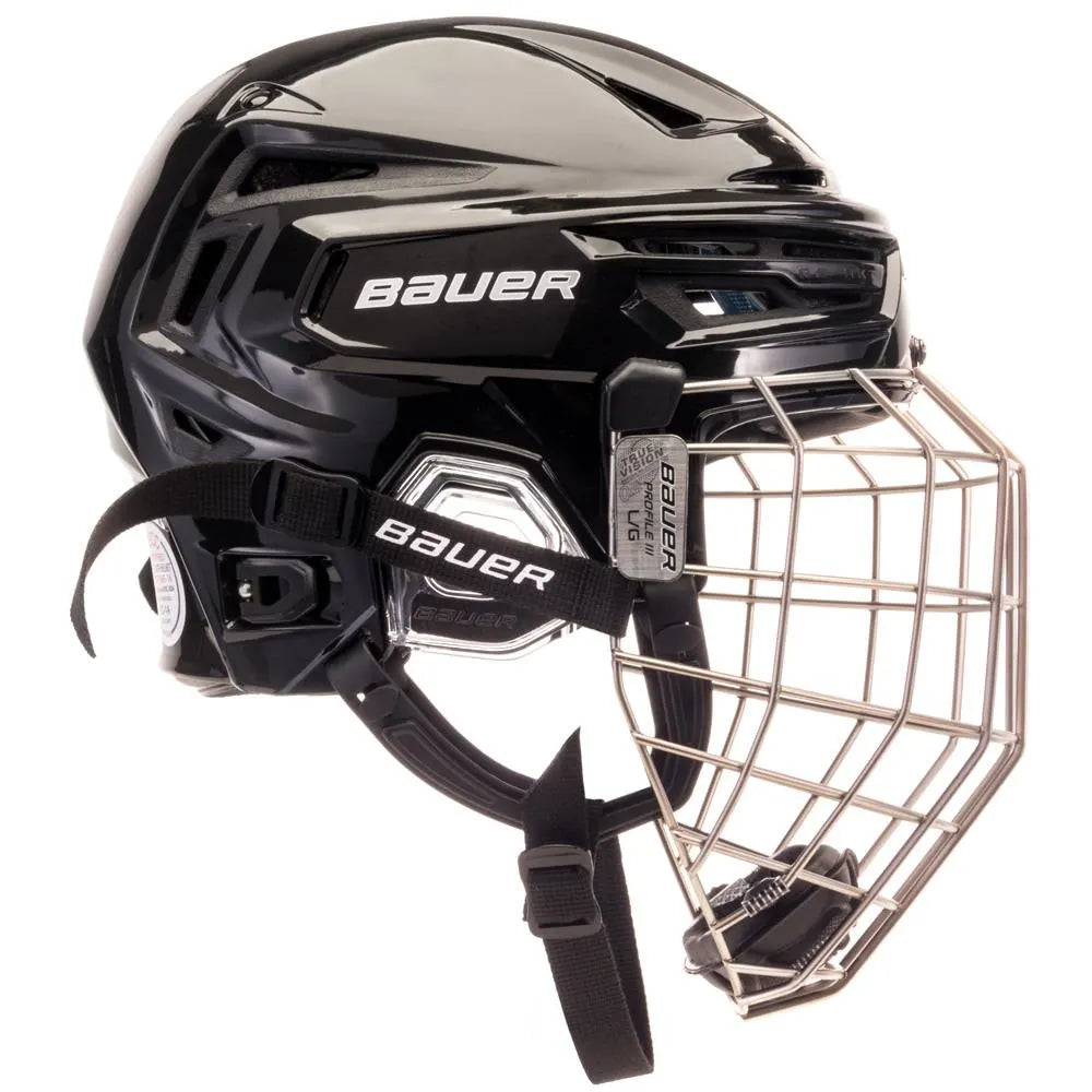 BAUER RE-AKTS 150 HELMET COMBO- BLK