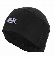 A&R Ventilated Skull Cap Black - OSFA