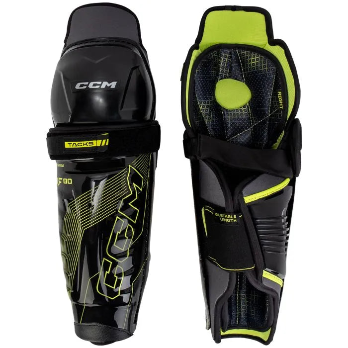 CCM TACKS XF 80 SHIN GUARD - SENIOR