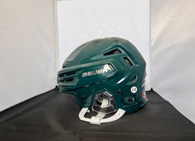 BAUER RE-AKT HELMET (NO CAGE) -DARK GREEN